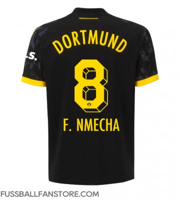 Borussia Dortmund Felix Nmecha #8 Replik Auswärtstrikot 2023-24 Kurzarm